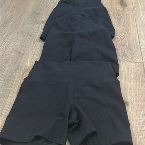 Yogalicious Lux Everyday Black Shorts
